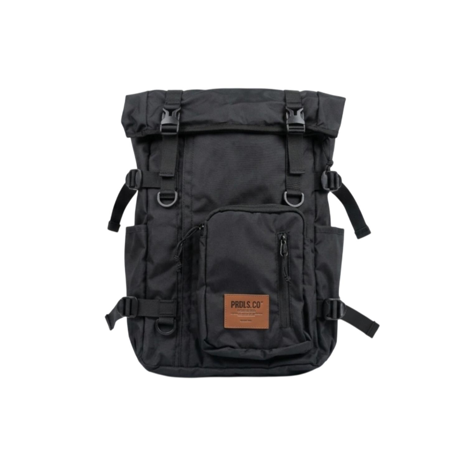 PRUDELS Atlas Backpack - Tas Ransel Tactical Pria Streetwear Hitam Premium