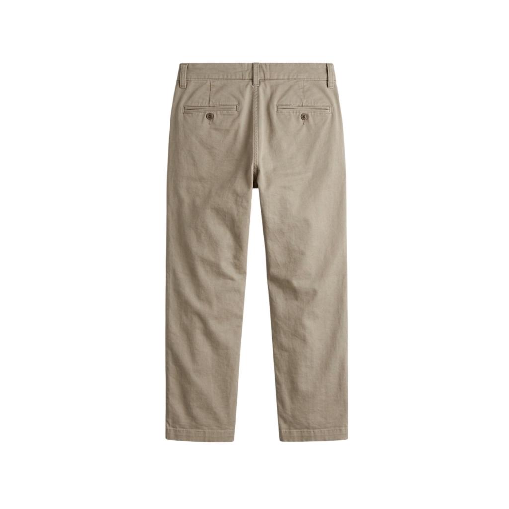 PRUDELS Celana Chinos Pria Original Slim Fit / Reguler - Celana Panjang Katun Twill Premium Tebal & Melar foto 2