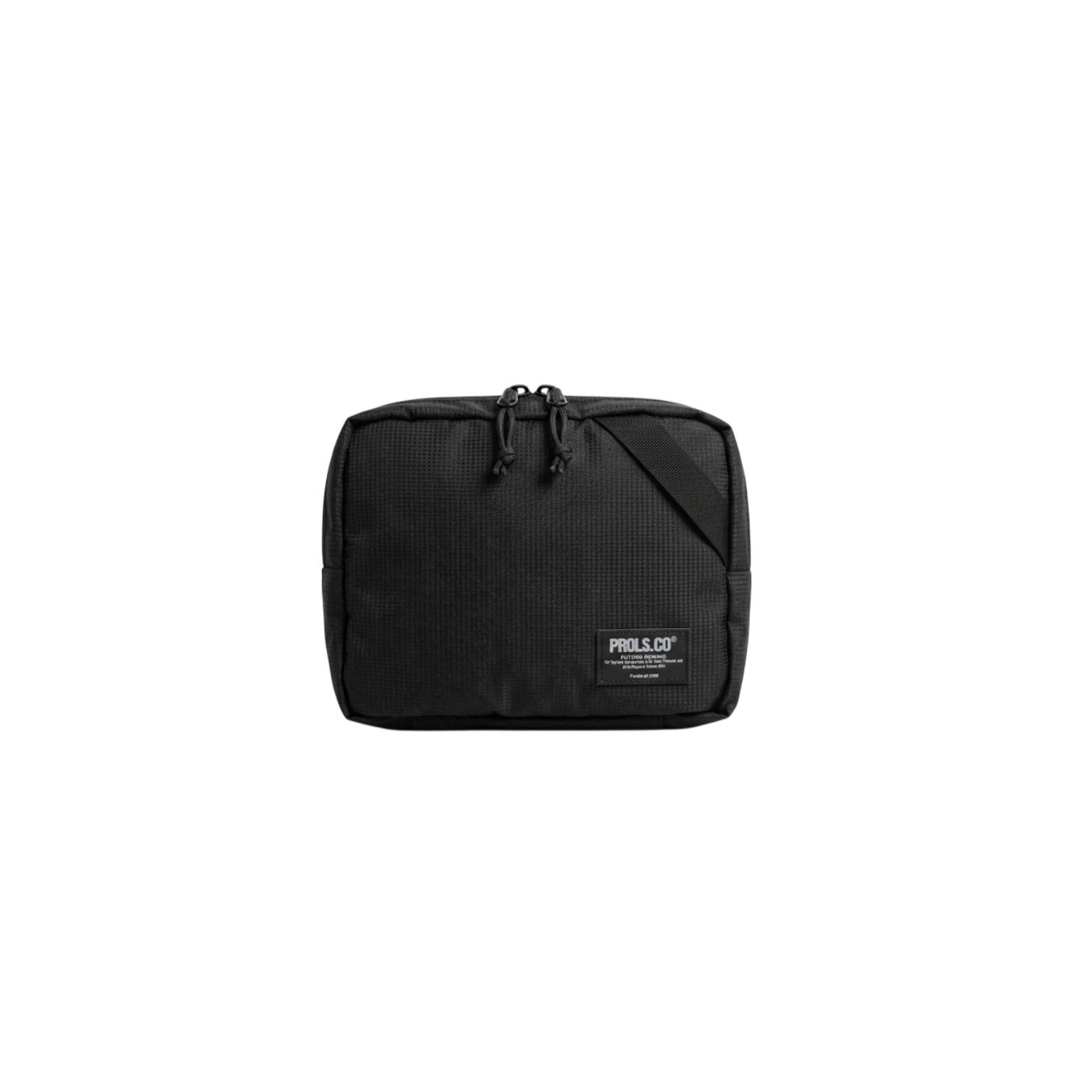 PRUDELS CORE Hand Pouch - Tas Hand Bag Clutch Pria Streetwear Hitam Premium