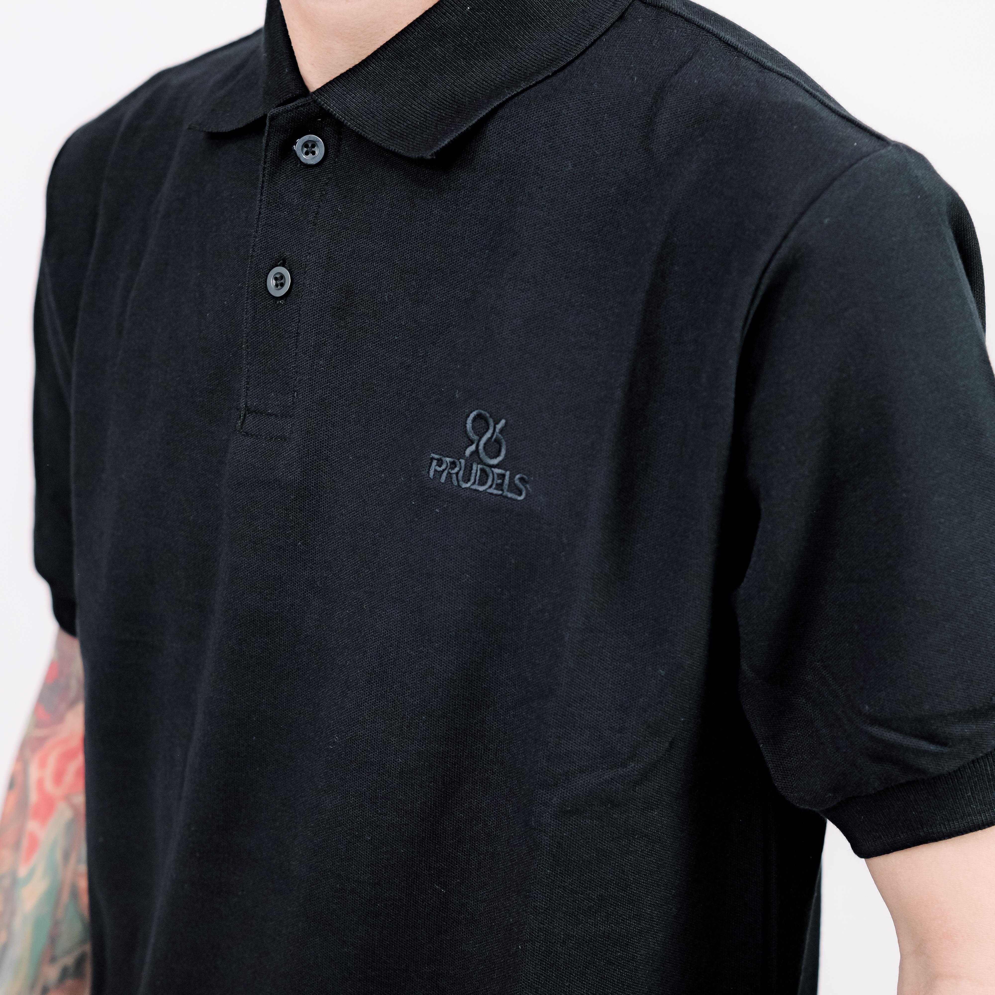 Prudels Kaos wangki Kaos kerah Poloshirt basic army W0002 foto 7