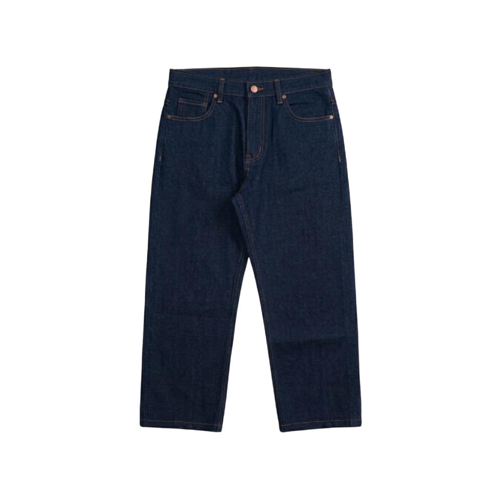 PRUDELS Loose Fit Jeans Pria Original - Celana Denim Baggy Wide Leg Pria Premium Tebal foto 7