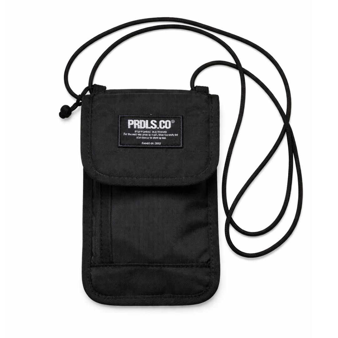PRUDELS Neck Pouch - Tas Dompet HP Selempang Streetwear Premium