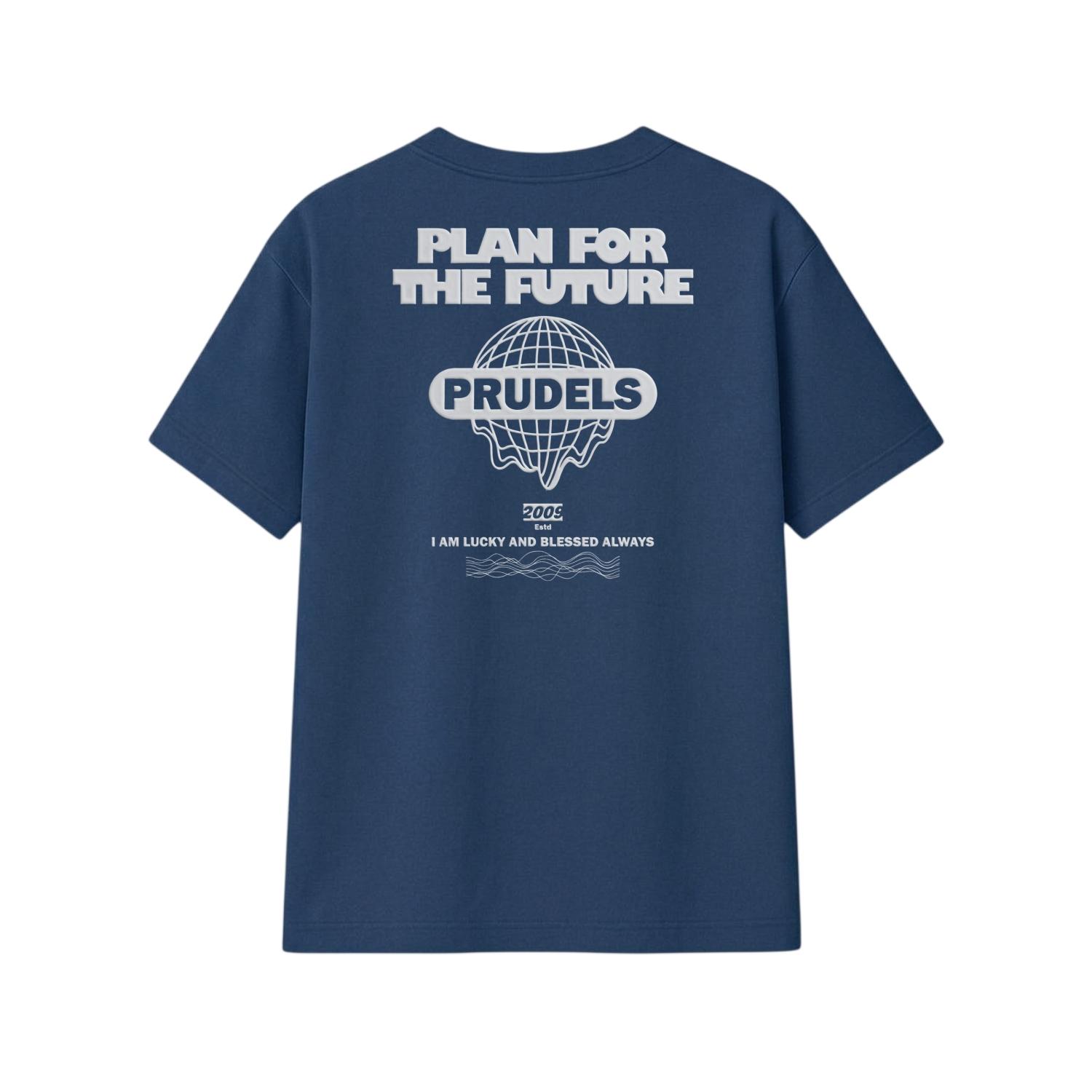 PRUDELS T-Shirt Reguler Premium - Artikel The Future - Kaos Distro Streetwear Bahan Cotton 24s Nyaman Sablon Awet foto 2